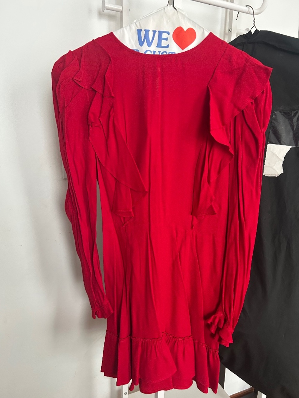 Red Mini Reformation Dress